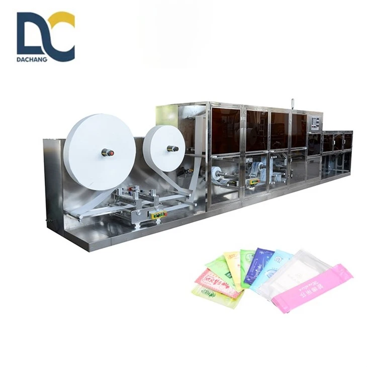 30-120pcs Full Automatic Baby Wet Wipes Manufacturing Machine