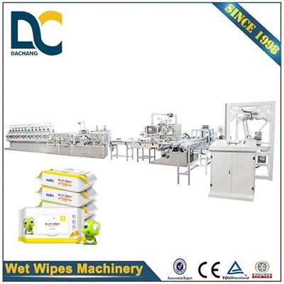 เครื่องบรรจุทิชชู่เปียกทิชชู่เปียก